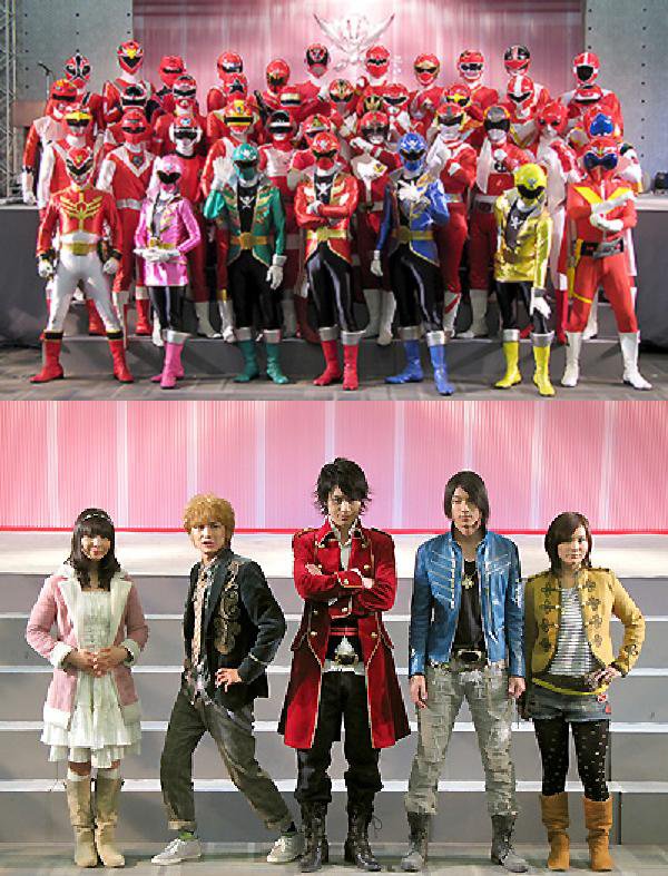 Red and White Cross: 35th Super Sentai and Sentai's Top List